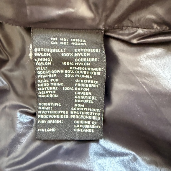 SAM - Blake down puffer jacket with fur trimmed hood - excellent condition - Picture 4 of 13